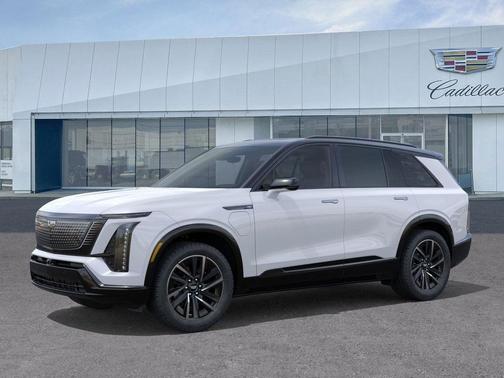 Vibrant White Tricoat 2026 Cadillac VISTIQ Sport