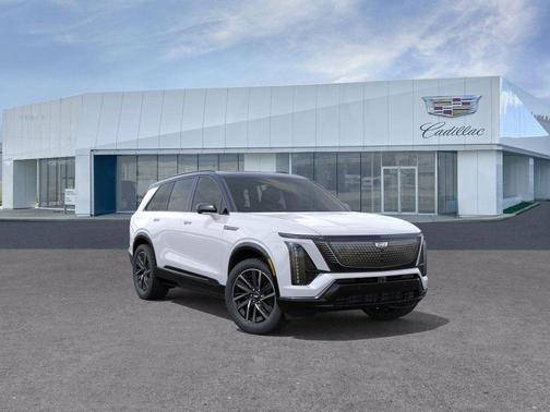 Vibrant White Tricoat 2026 Cadillac VISTIQ Sport