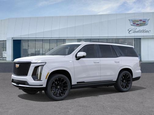 Vibrant White Tricoat 2026 Cadillac Escalade Sport
