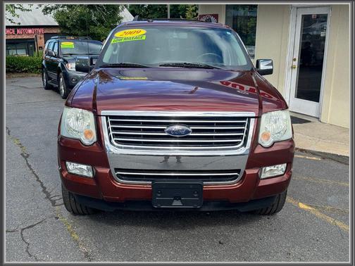Sangria Red Metallic 2009 Ford Explorer AWD 4dr V8 Limited