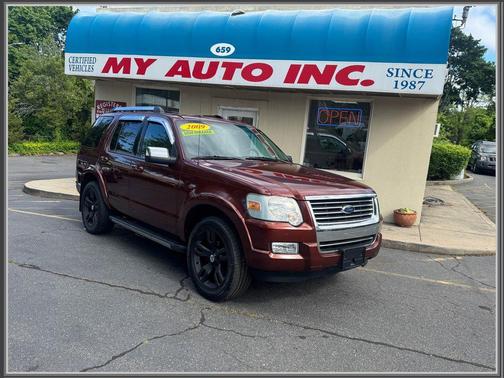 Sangria Red Metallic 2009 Ford Explorer AWD 4dr V8 Limited
