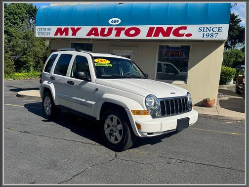 Stone White 2007 Jeep Liberty 4WD 4dr Limited
