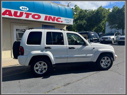 Stone White 2007 Jeep Liberty 4WD 4dr Limited