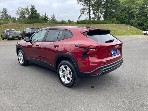 Crimson Metallic 2024 Chevrolet Trax LS