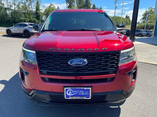 Ruby Red Metallic Tinted Clearcoat 2018 Ford Explorer Sport