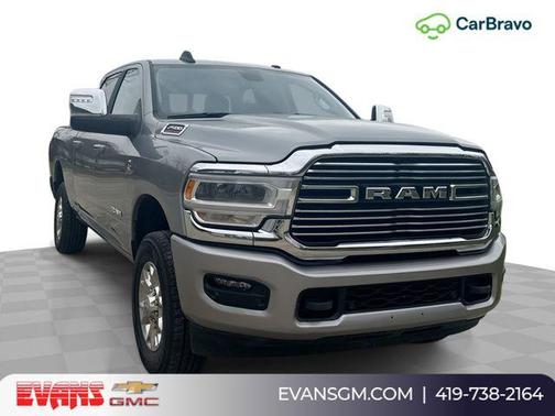 Billet Silver Metallic Clearcoat 2024 RAM 2500 Laramie Crew Cab 4x4 6'4' Box