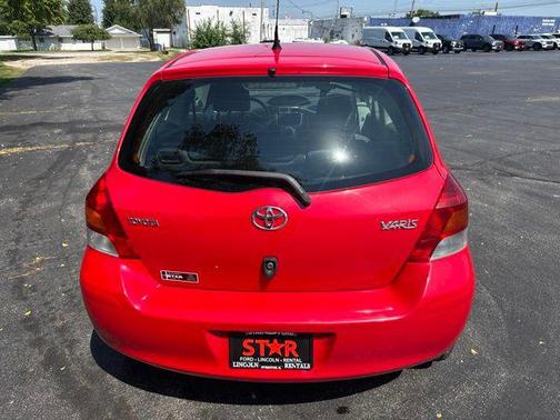 Red 2010 Toyota Yaris Base