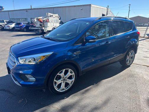 Lightning Blue Metallic 2019 Ford Escape Titanium