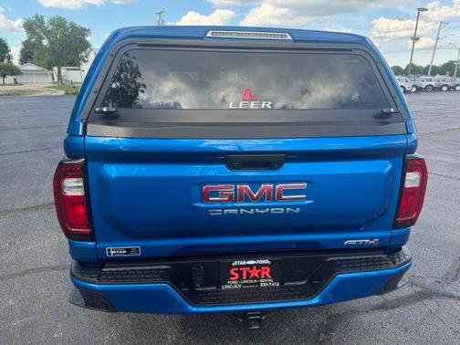 Dynamic Blue Metallic 2024 GMC Canyon AT4