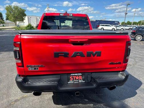 Flame Red Clearcoat 2019 RAM 1500 Rebel