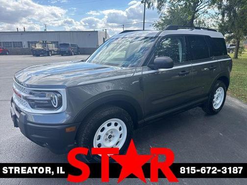 Carbonized Gray Metallic 2025 Ford Bronco Sport Heritage