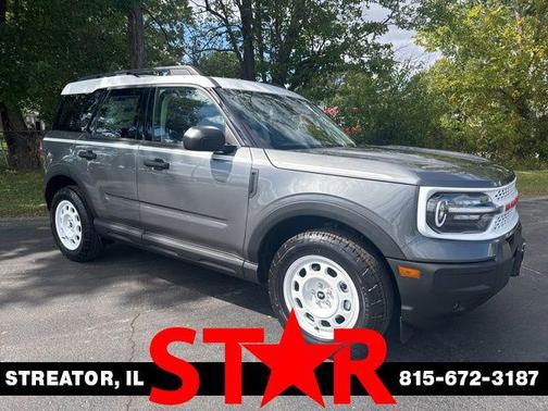 Carbonized Gray Metallic 2025 Ford Bronco Sport Heritage