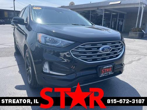 Agate Black 2020 Ford Edge SEL