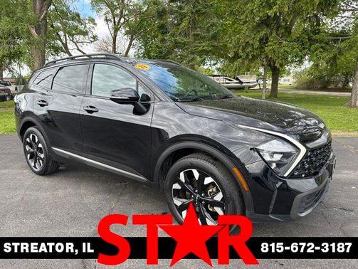 Ebony Black 2023 Kia Sportage X-Line