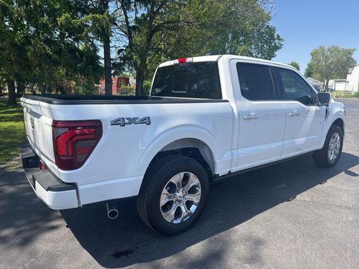 Star White Metallic Tri-Coat 2026 Ford F-150 Platinum