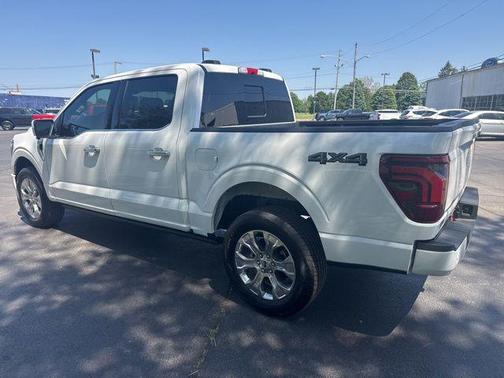Star White Metallic Tri-Coat 2026 Ford F-150 Platinum