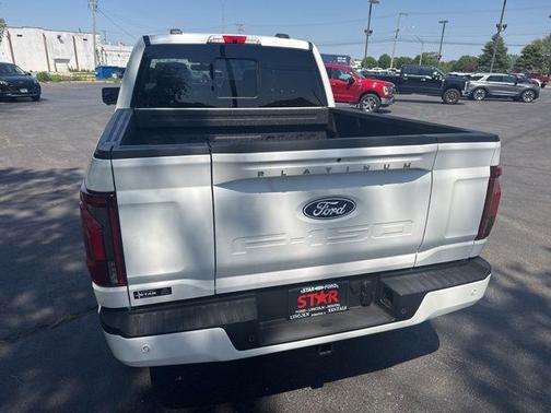 Star White Metallic Tri-Coat 2026 Ford F-150 Platinum