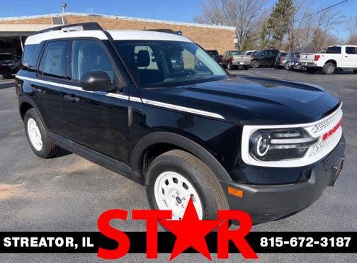 Shadow Black 2025 Ford Bronco Sport Heritage