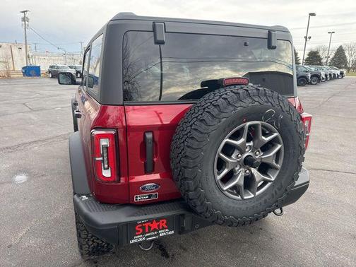 Ruby Red Metallic Tinted Clearcoat 2025 Ford Bronco Badlands