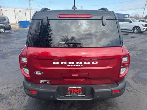 Ruby Red Metallic Tinted Clearcoat 2026 Ford Bronco Sport Outer Banks