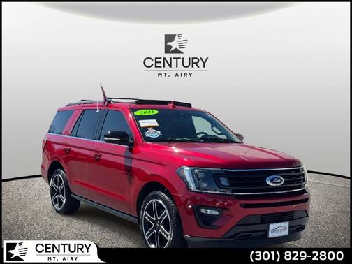 Red 2021 Ford Expedition Limited
