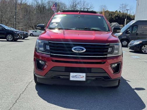 Red 2021 Ford Expedition Limited