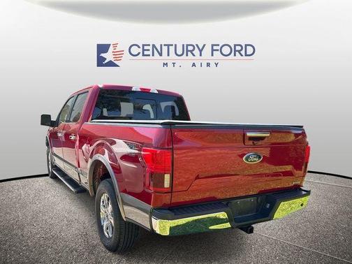 Red 2020 Ford F-150 Lariat