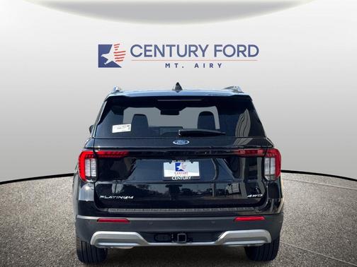 Black 2026 Ford Explorer Platinum