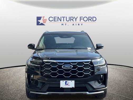 Black 2026 Ford Explorer Platinum