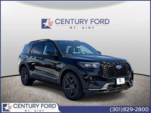 Agate Black Metallic 2026 Ford Explorer ST