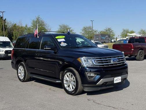 Blue Metallic 2021 Ford Expedition XLT