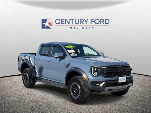 Azure Gray Metallic 2024 Ford Ranger Raptor