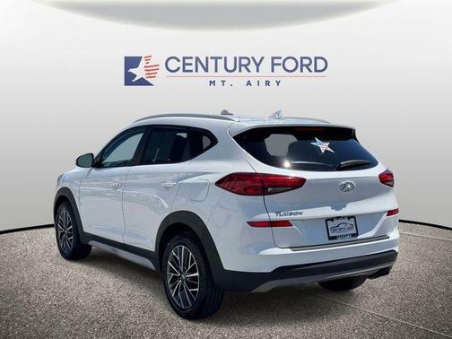 White Pearl 2019 Hyundai TUCSON SEL