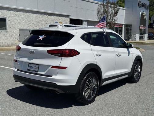 White Pearl 2019 Hyundai TUCSON SEL