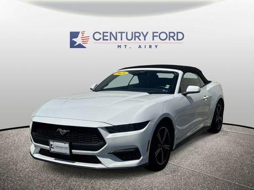 Oxford White 2025 Ford Mustang EcoBoost Premium