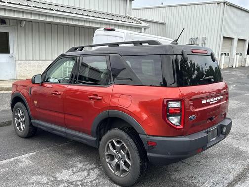 Chili Pepper Red 2022 Ford Bronco Sport Badlands