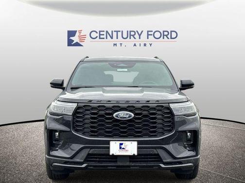Agate Black Metallic 2026 Ford Explorer ST-Line
