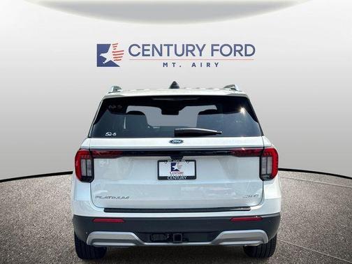 Star White 2026 Ford Explorer Platinum