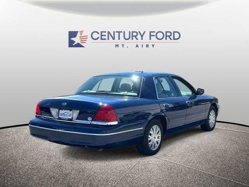 Blue 2004 Ford Crown Victoria LX