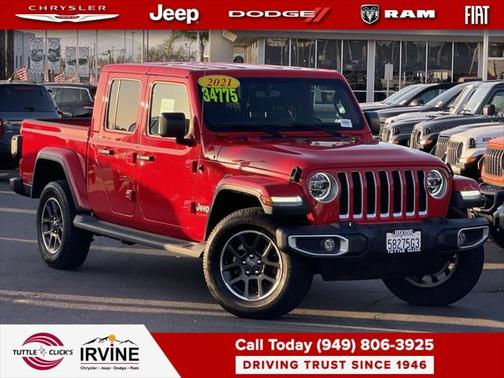 2021 Jeep Gladiator Overland 4X4