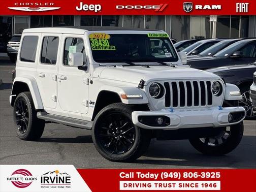 2021 Jeep Wrangler Unlimited 4xe Unlimited High Altitude 4x4