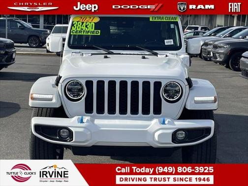 2021 Jeep Wrangler Unlimited 4xe Unlimited High Altitude 4x4