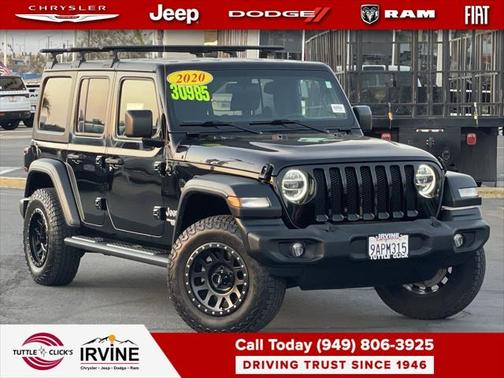 2020 Jeep Wrangler Unlimited Sport S 4X4