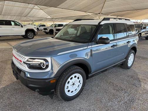 Azure Gray Metallic Tri-Coat 2026 Ford Bronco Sport Heritage