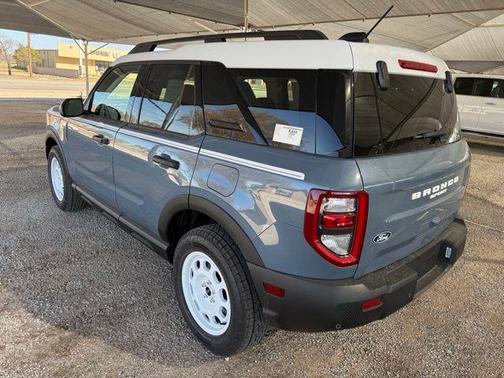 Azure Gray Metallic Tri-Coat 2026 Ford Bronco Sport Heritage