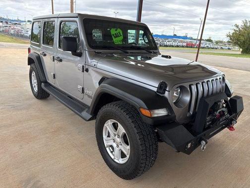 Billet Silver Metallic Clearcoat 2018 Jeep Wrangler Unlimited Sport