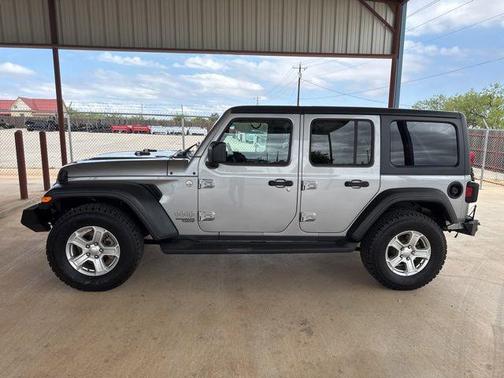 Billet Silver Metallic Clearcoat 2018 Jeep Wrangler Unlimited Sport