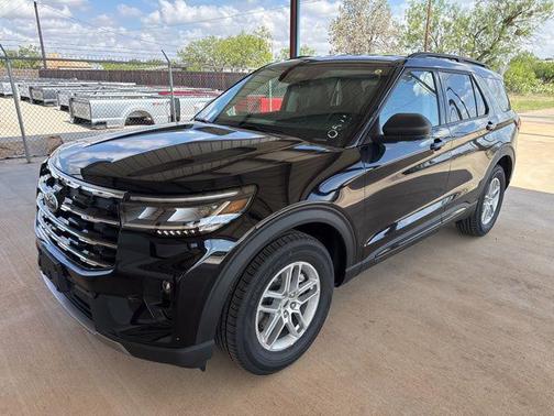 Agate Black Metallic 2026 Ford Explorer Active