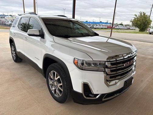 Summit White 2021 GMC Acadia FWD SLT
