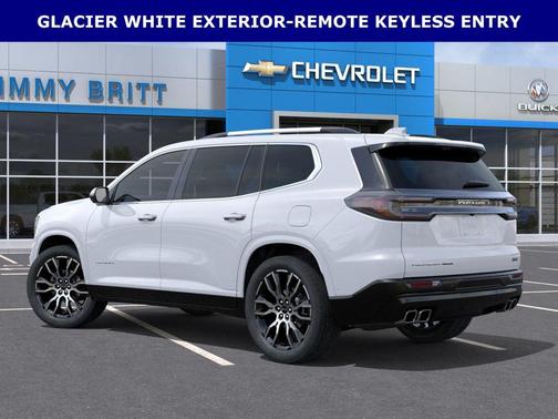 Glacier White Tricoat 2026 GMC Acadia Denali